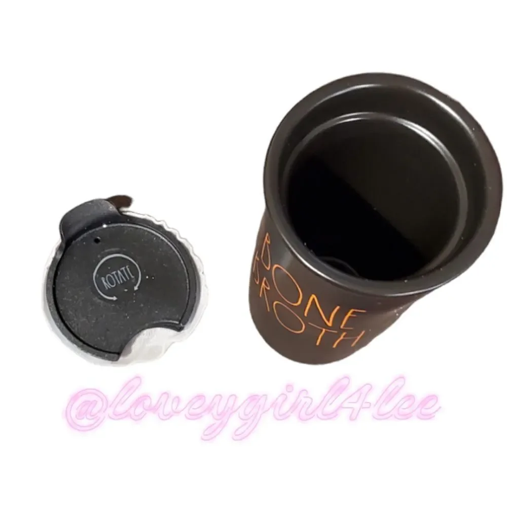 NEW RAE DUNN BONE BROTH TRAVEL MUG